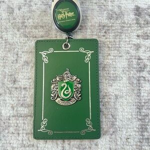 Harry Potter Slytherin Green Card Holder
